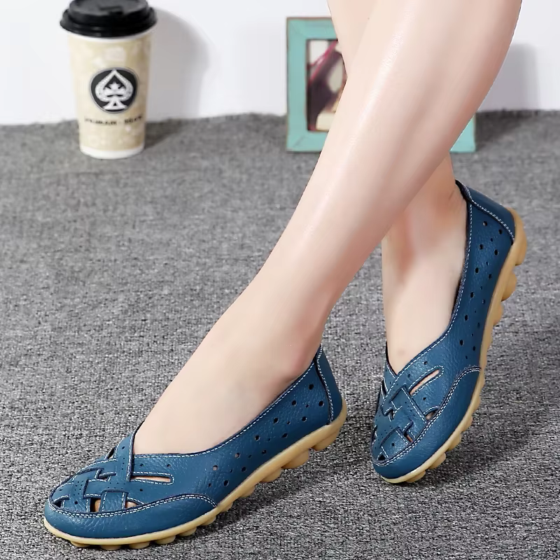 Womens Pointed Toe Ballerina Flats
