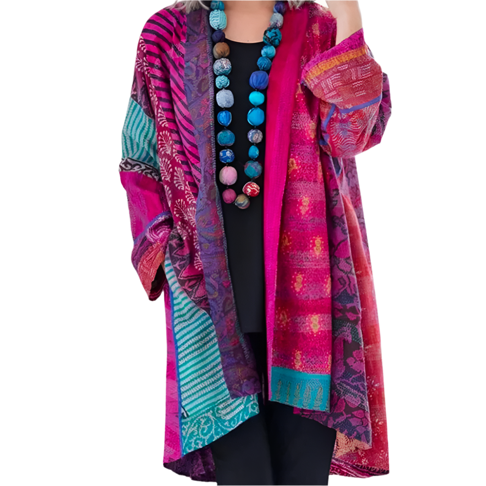 Lelia | Colorful Long Jacket for Women