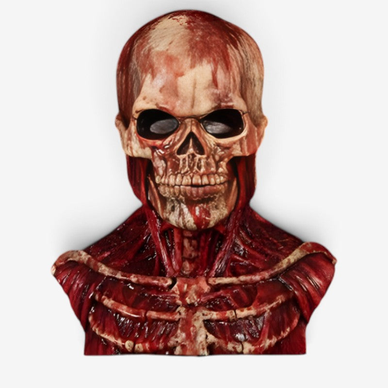 Halloween Skull Mask with Blood Effect
