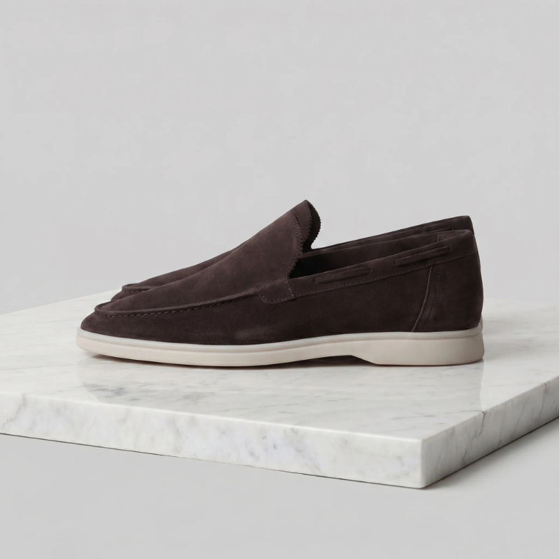 Men's Slip-On Loafers with Classic Design