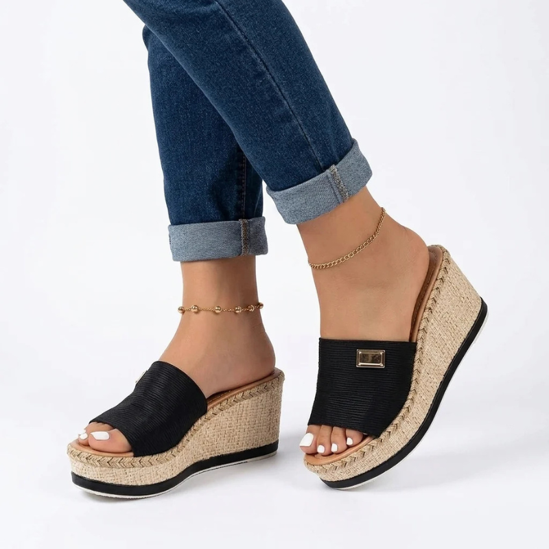 Open Toe Wedge Sandals