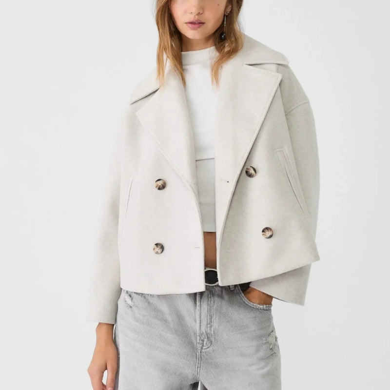 Short Double-Breasted Jacket