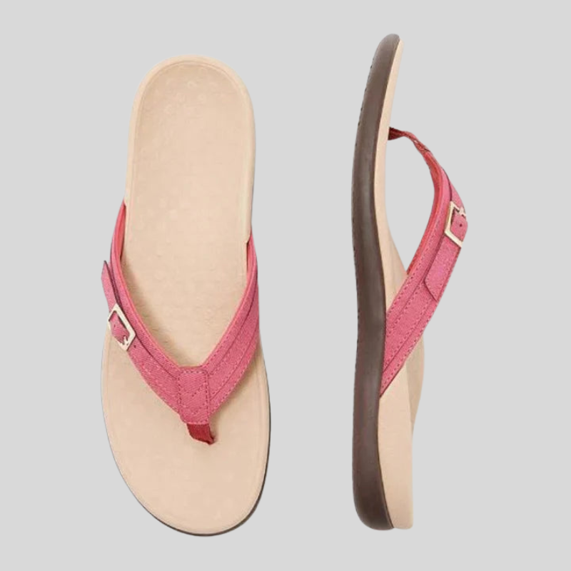 Decorative Strap Flip-Flop Slippers