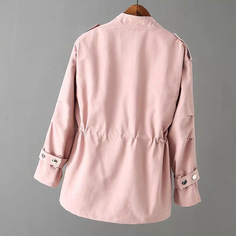 Women’s Long Sleeve Zip-Up Jacket with Pockets