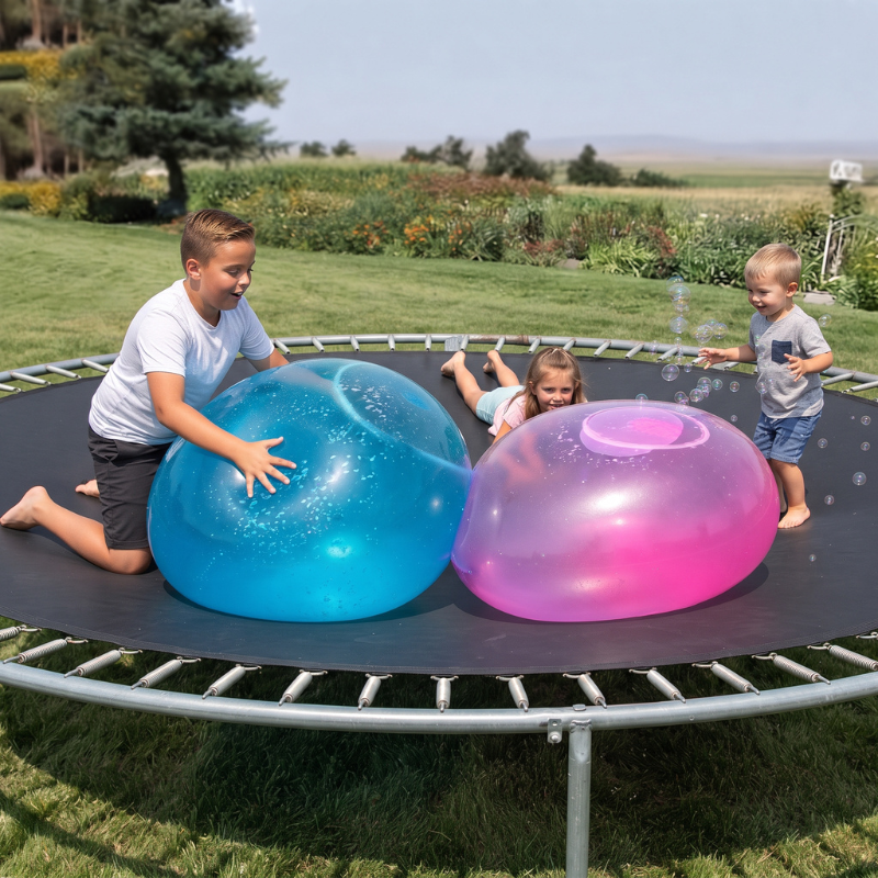 BubbleBounce - Felfújható Buboréklabda Önzáró Dizájnnal