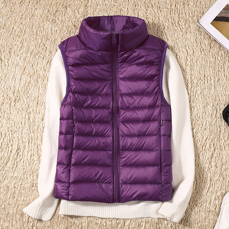 Women’s Sleeveless Zip-Up Jacket