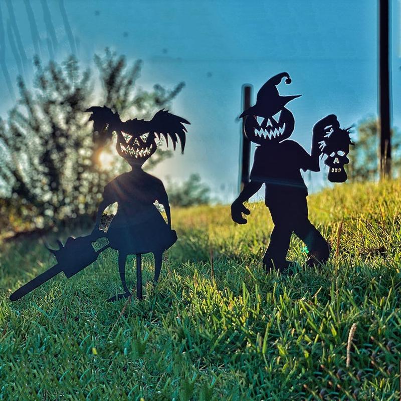 ScareSilhouette Creepy Garden Decorations