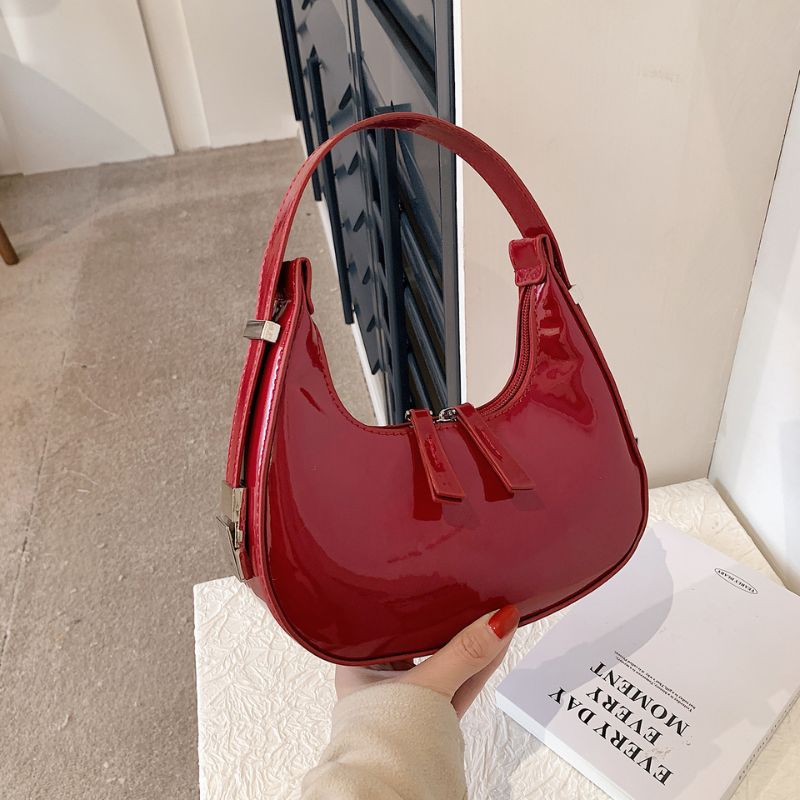 Half Moon Handbag with Strap