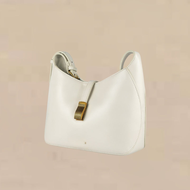 Buckle Closure Shoulder Bag