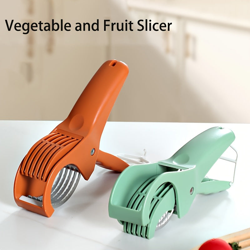 SwiftSlice - Multifunctional Fruit & Vegetable Slicer Slice, Dice, and Julienne with Precision | Sharp Stainless Steel Blades for Effortless Cutting