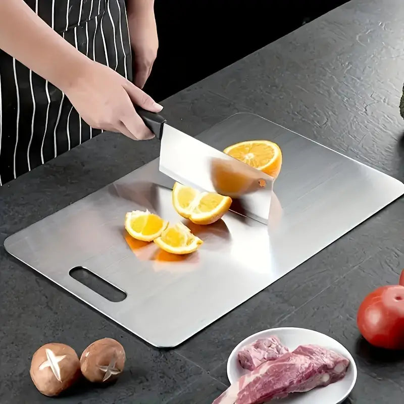 PurePrep - Durable Chopping Board Non-Porous Surface for Safer, Hygienic Food Preparation | Knife-Friendly and Resistant to Cuts | Long-Lasting Cutting Board for Daily Kitchen Use