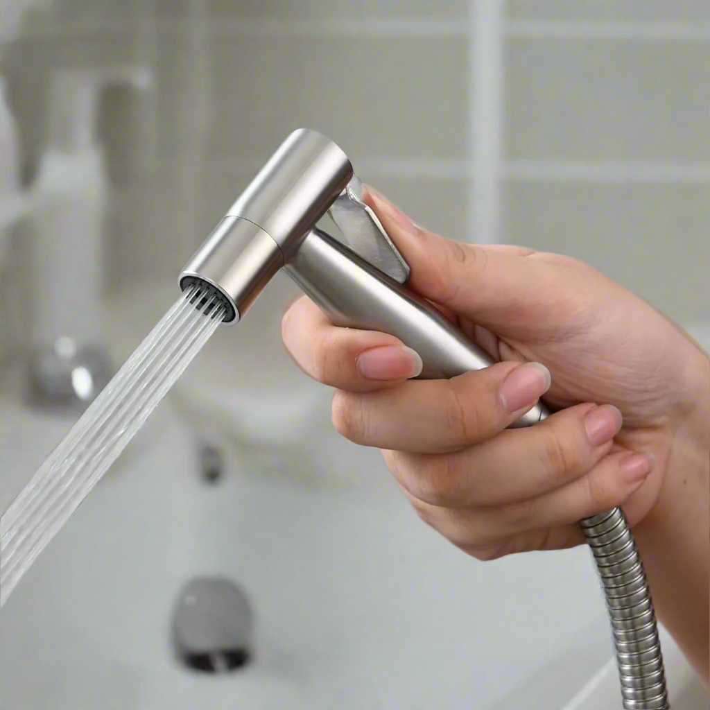 PureFlow Manual Bidet Faucet – Adjustable Deep Cleaning & Hygiene Solution