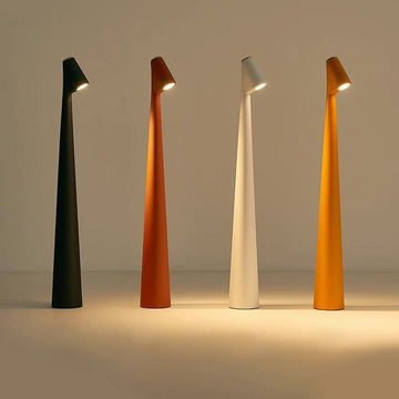 SleekCone- Minimalist Conical Design for Effortless Style | Soft Ambient Light in Multiple Color Options | Versatile Accent for Bedroom, Desk or Living Room