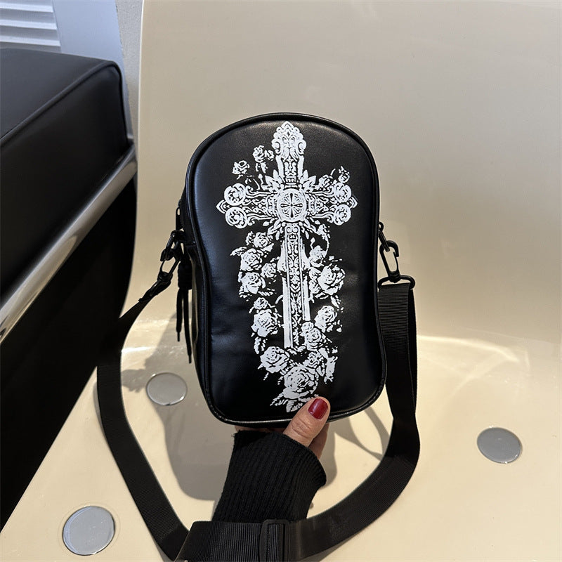 Halloween Shoulder Bag – Trendy Pumpkin Design