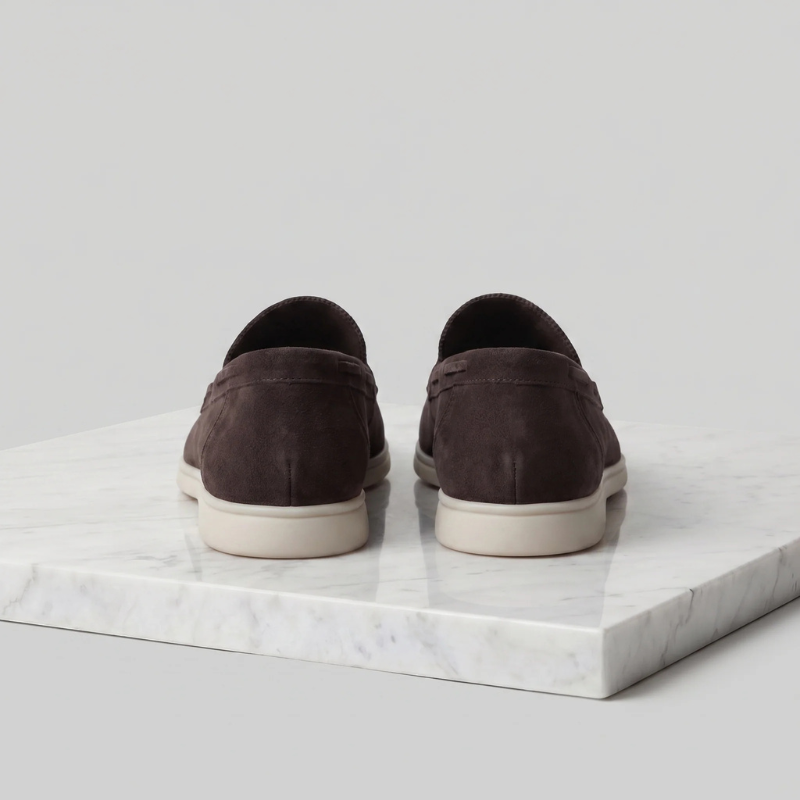 Men's Slip-On Loafers with Classic Design