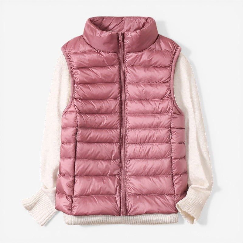 Women’s Sleeveless Zip-Up Jacket