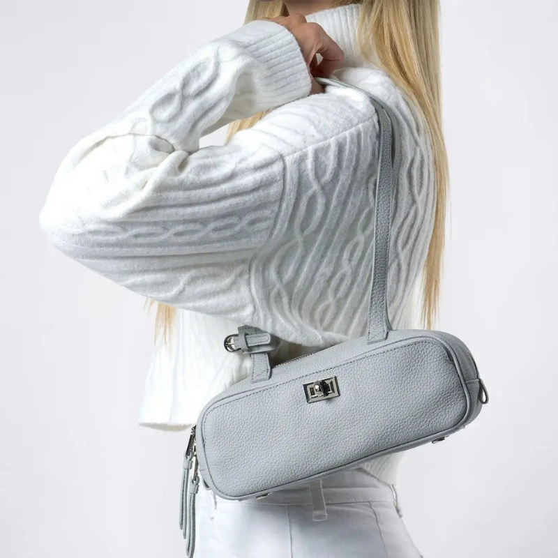 Women’s Shoulder Bag with Secure Zipper