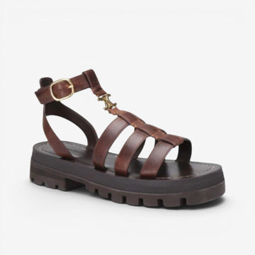 Women's Gladiator Sandals with Adjustable Ankle Strap