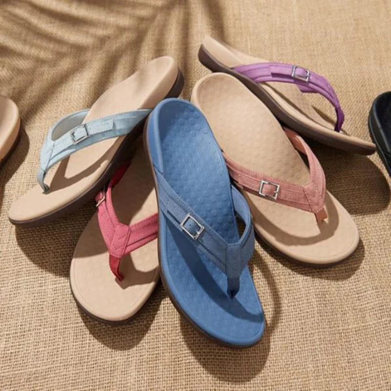 Decorative Strap Flip-Flop Slippers