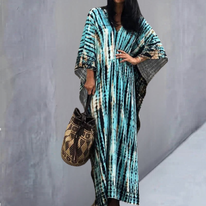 V-Neck Long Sleeve Everyday Dress