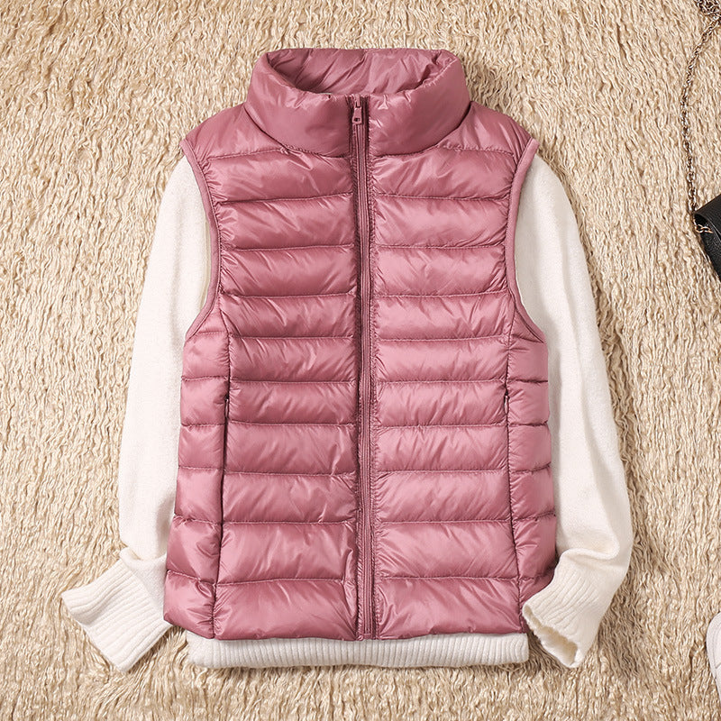 Women’s Sleeveless Zip-Up Jacket