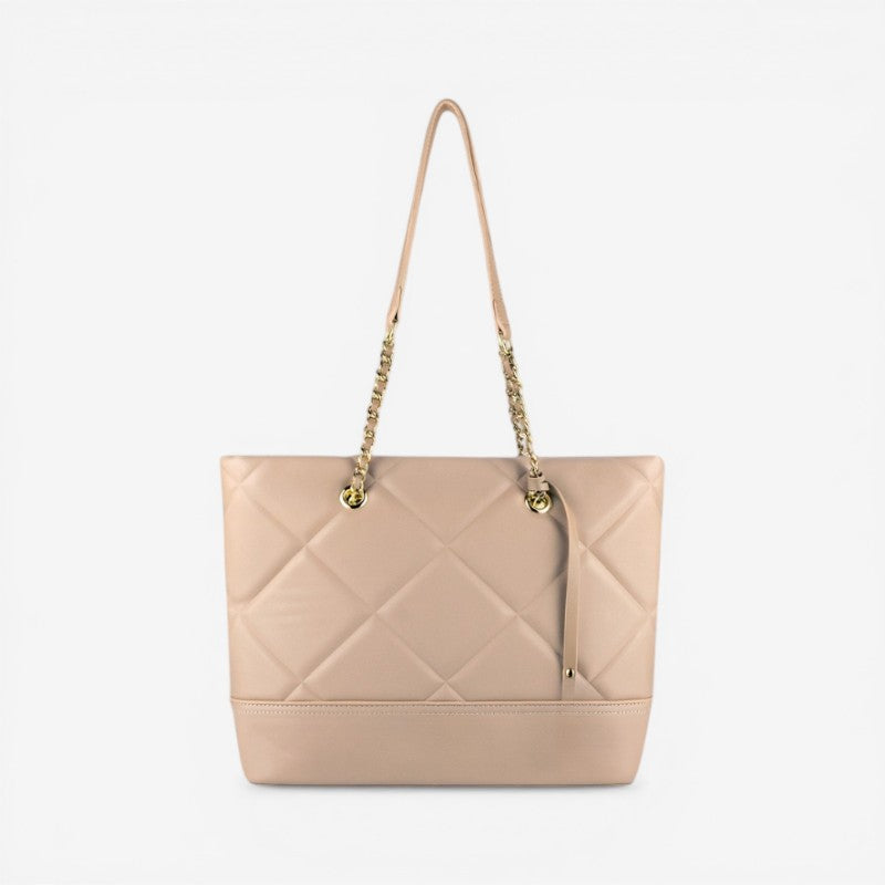 Chain Handle Tote Bag