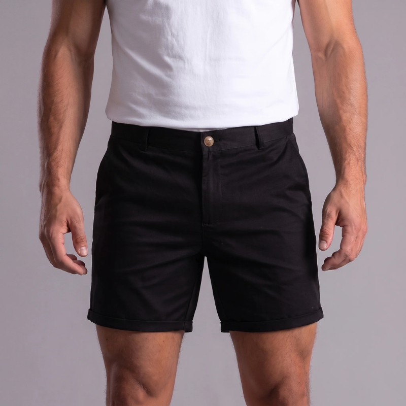 Men's Stylish Casual Shorts with Belt Loops