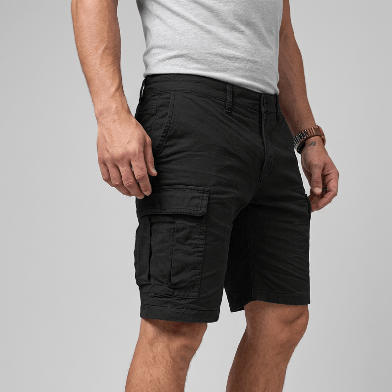 Men's Casual Shorts with Belt Loops
