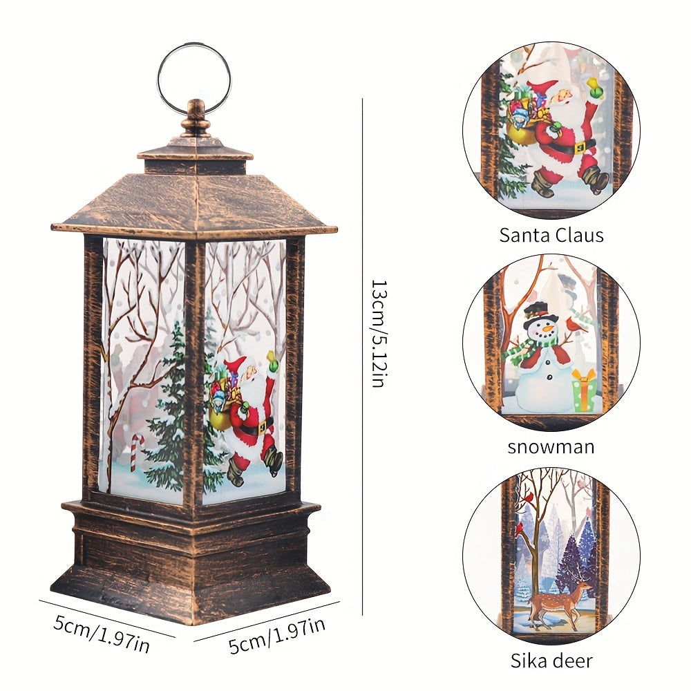3 Sets | Christmas Candle Holders Small Lanterns