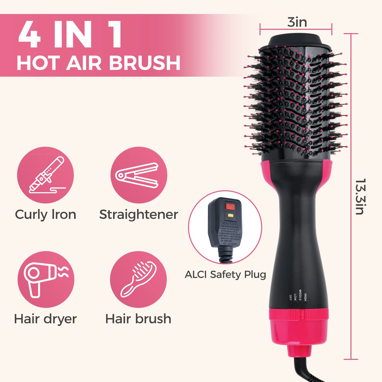 Hair Dryer Volume Deflator