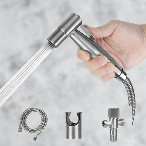 PureFlow Manual Bidet Faucet – Adjustable Deep Cleaning & Hygiene Solution