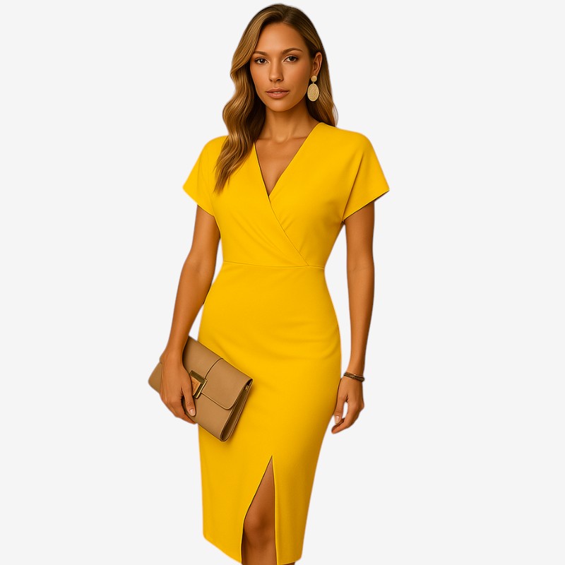 Flowy V-Neck Maxi Dress
