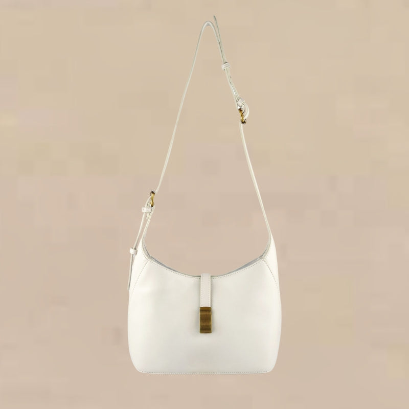 Buckle Closure Shoulder Bag
