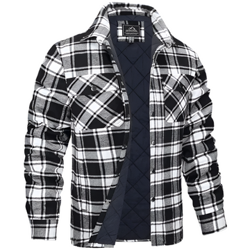 Mikkel Casual Button-Front Shirt – Men's Everyday Wear with Nordic Chest Pocket Design