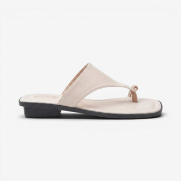 Women's Square Toe Flat Sandals with Non Slip Sole