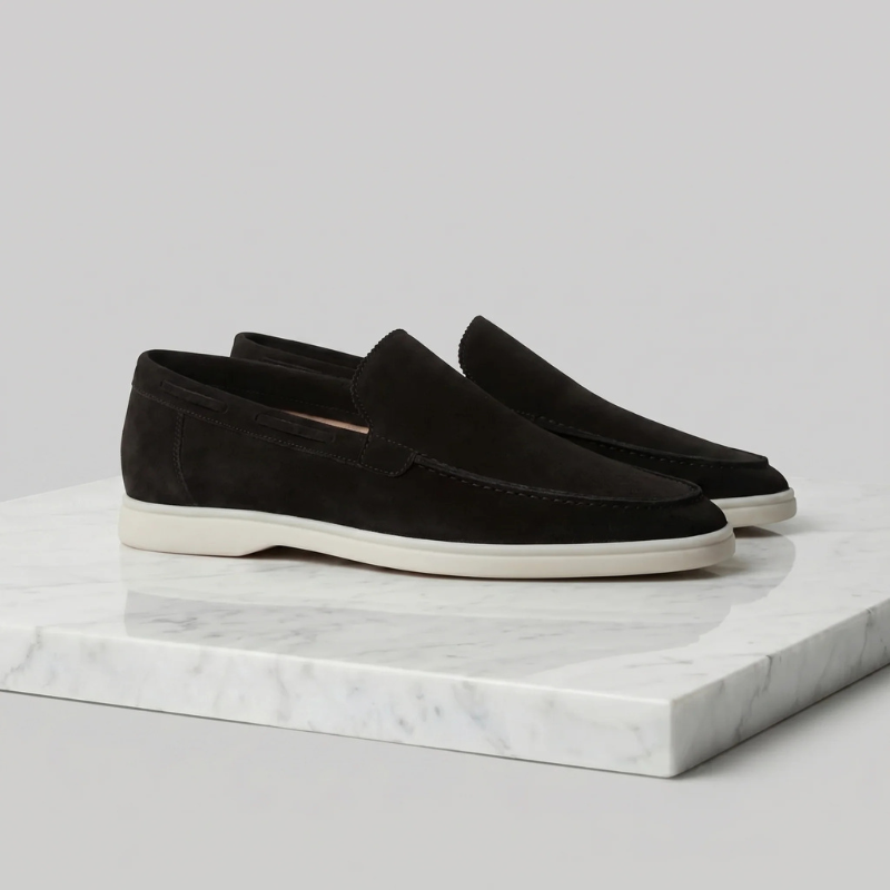 Men's Slip-On Loafers with Classic Design