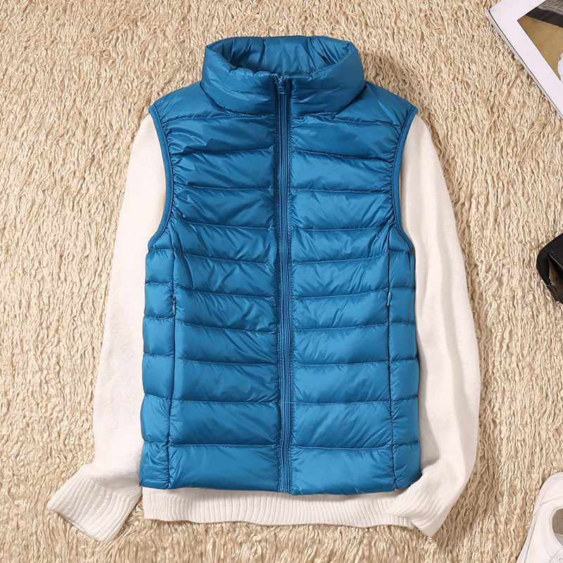 Women’s Sleeveless Zip-Up Jacket