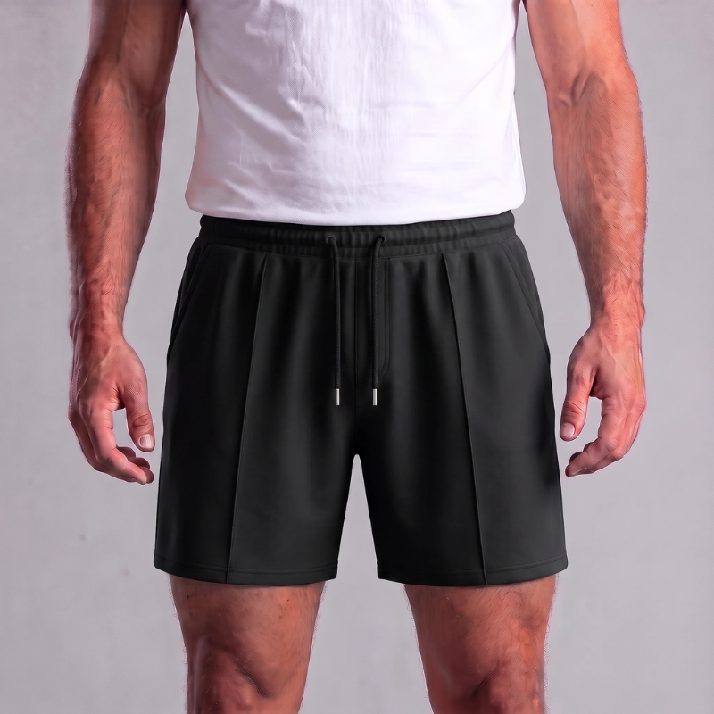 Men's Leisure Shorts with Adjustable Drawstring