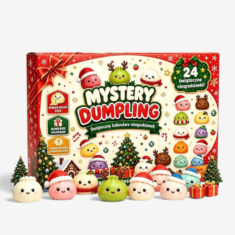 Sensimas - Squishy érzékelési játék adventi naptár 24 meglepetéssel