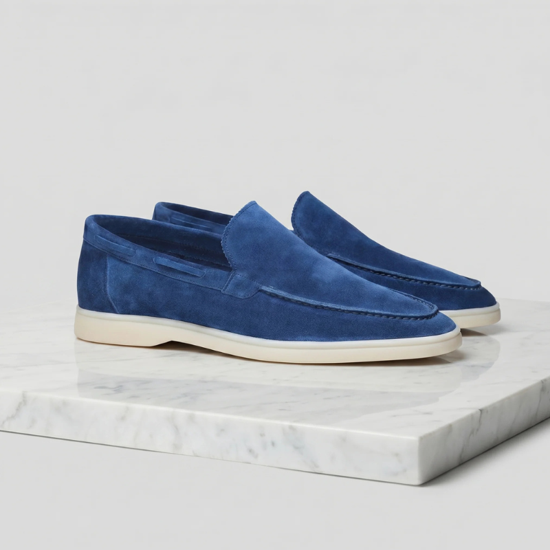 Men's Slip-On Loafers with Classic Design