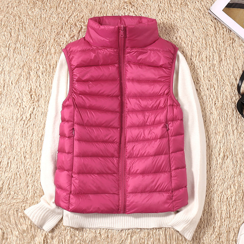 Women’s Sleeveless Zip-Up Jacket