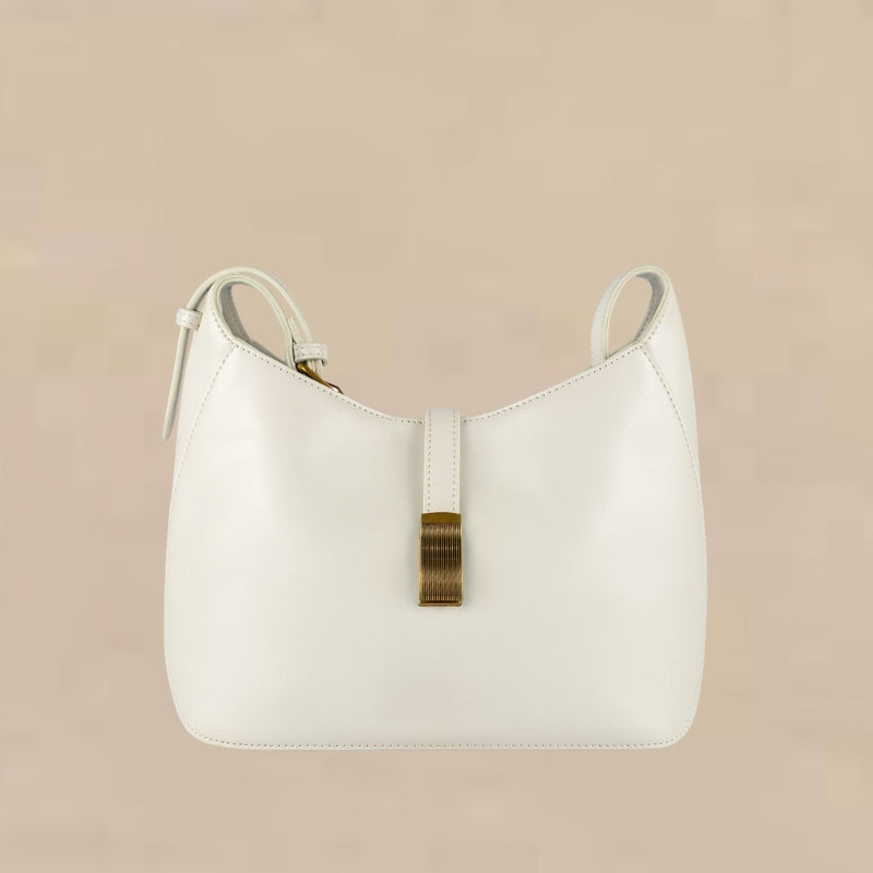 Buckle Closure Shoulder Bag