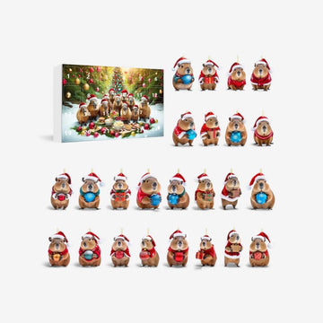 Capyglint - Adventi naptár kapibara figurákkal