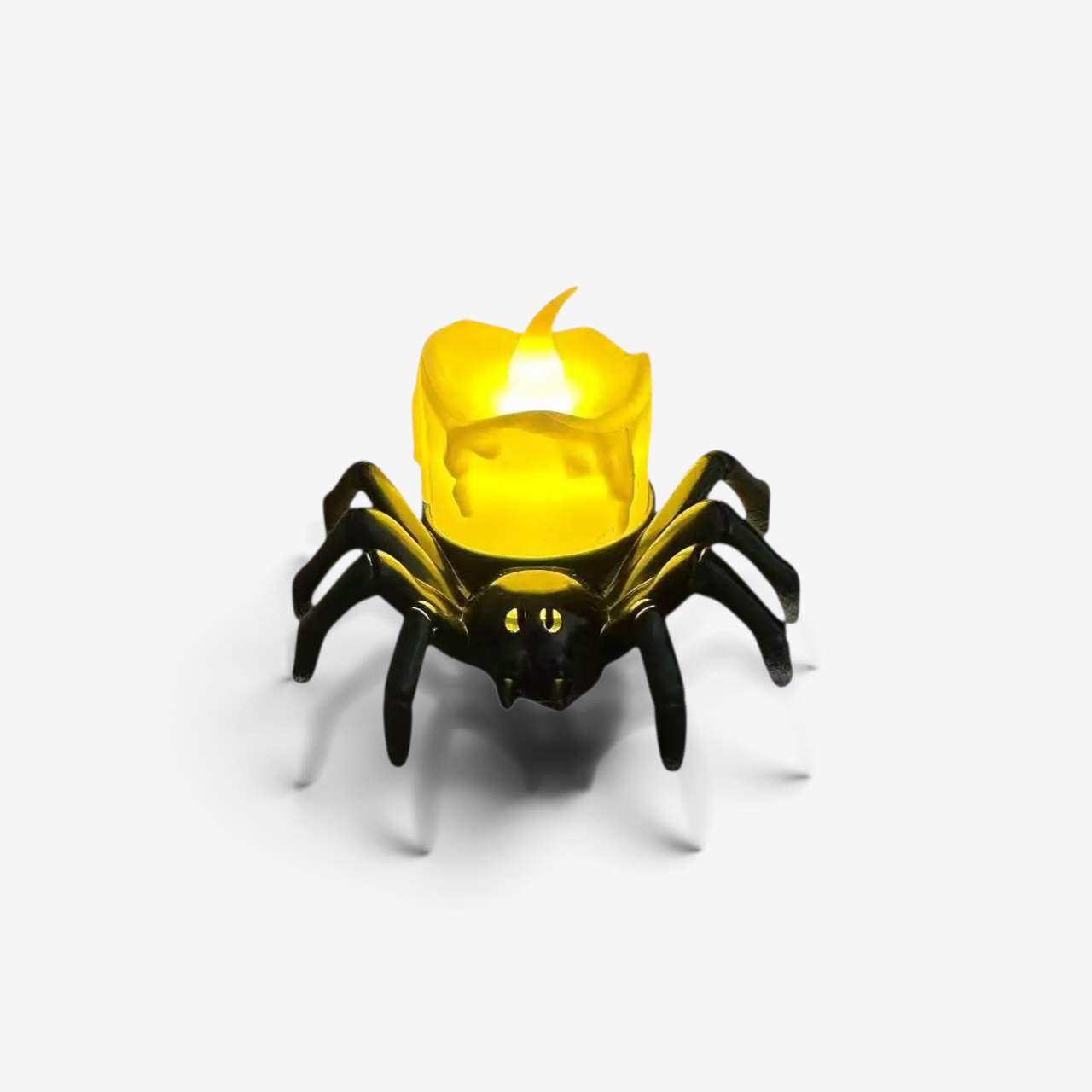 Halloween Spider Candle Holders with Unique Designs