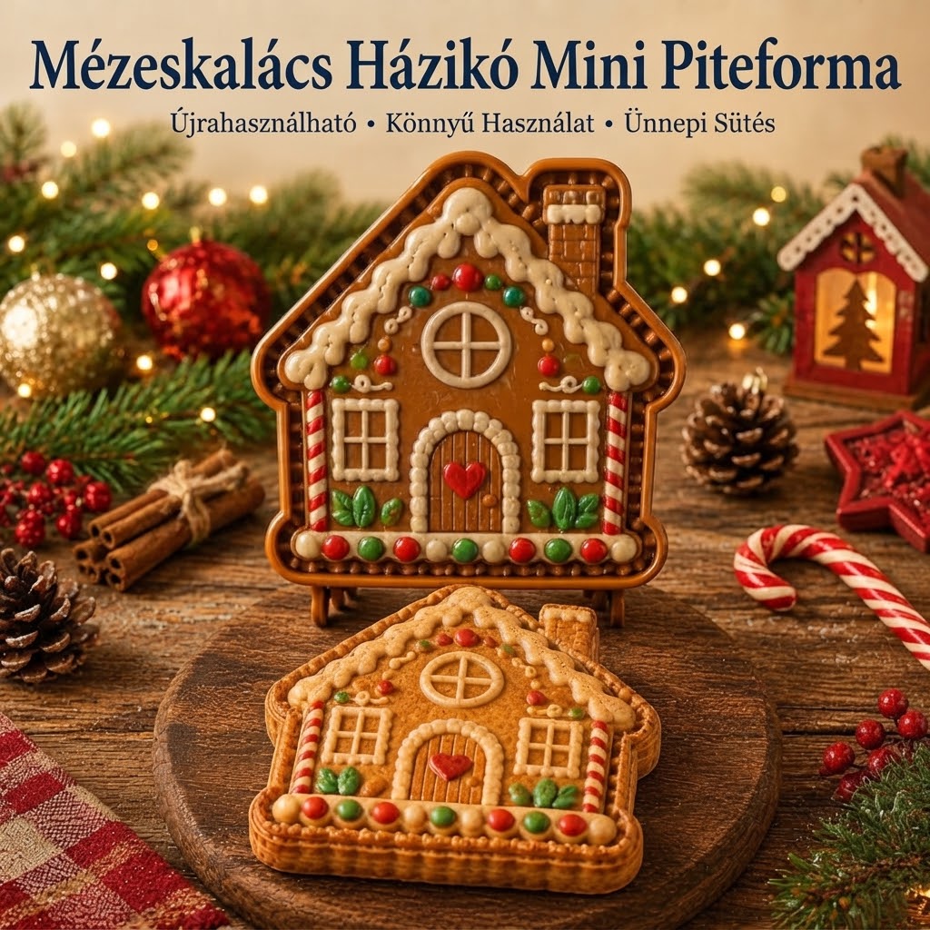 FestiveMold - Mini tortaforma 9 ünnepi mintával