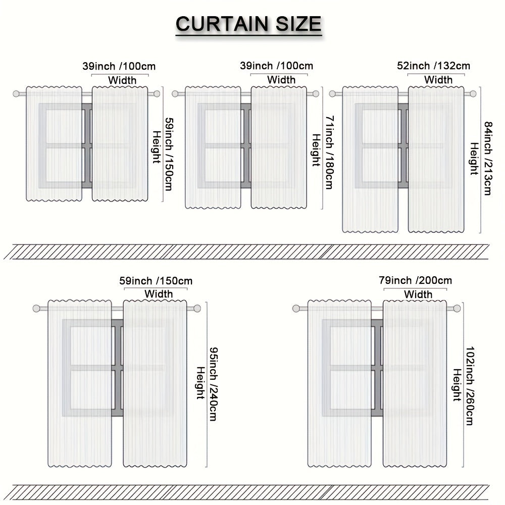 Lunara - Elegant Sheer White Curtains for Serene Interiors