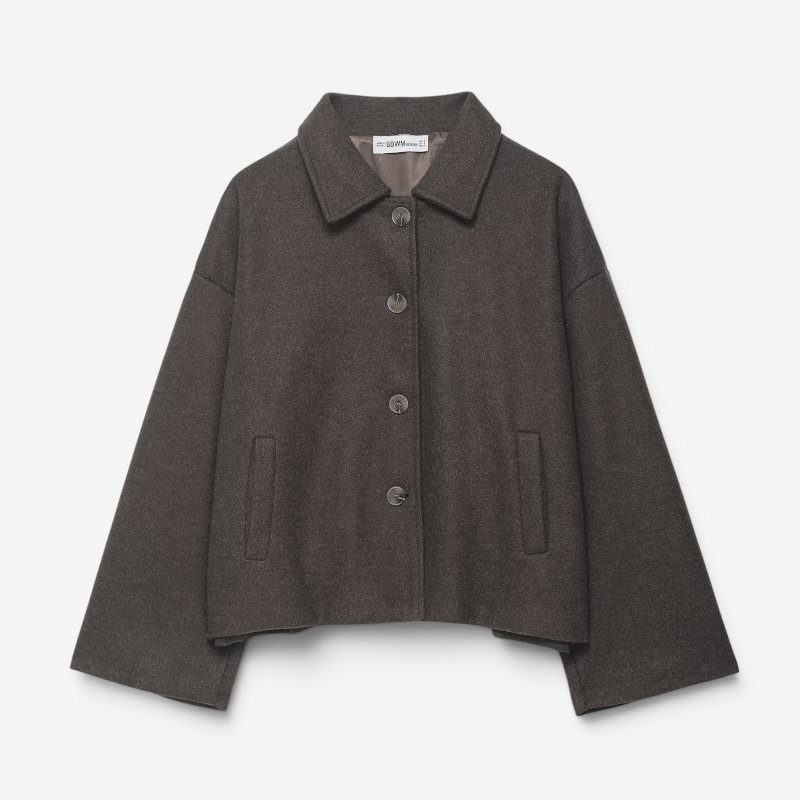Chic Women's Button-Up Lapel Collar Shirt