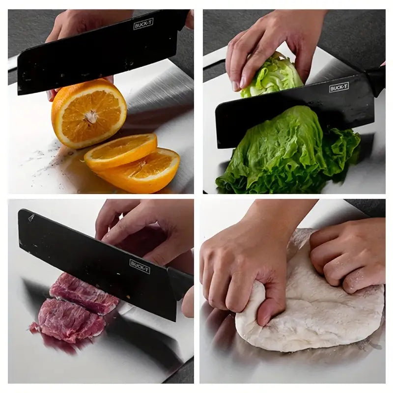 PurePrep - Durable Chopping Board Non-Porous Surface for Safer, Hygienic Food Preparation | Knife-Friendly and Resistant to Cuts | Long-Lasting Cutting Board for Daily Kitchen Use
