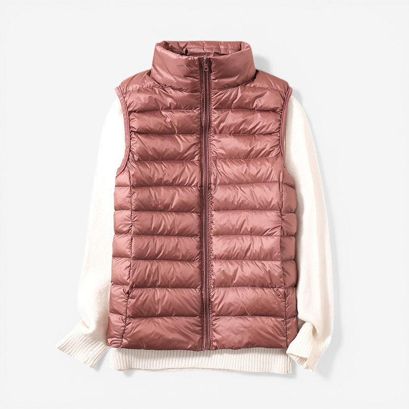 Women’s Sleeveless Zip-Up Jacket