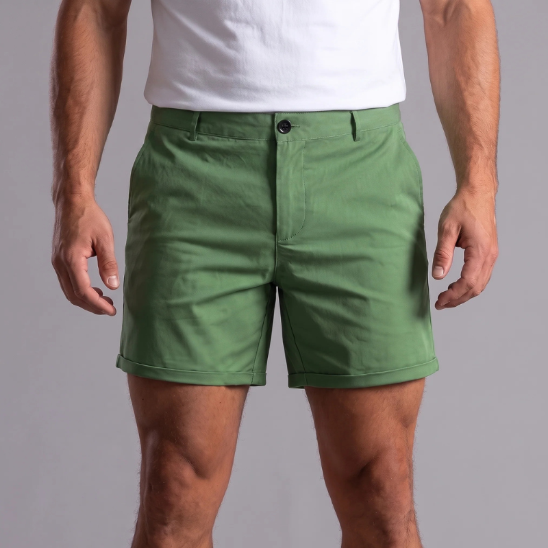 Men's Stylish Casual Shorts with Belt Loops